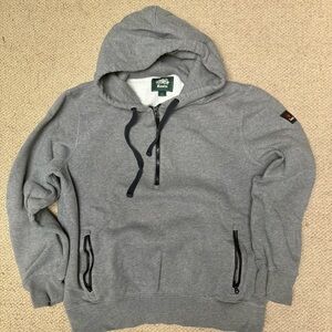 Men’s Roots Heather gray hoodie